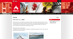 Desktop Screenshot of kbkfire.cz